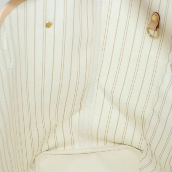 LOUIS VUITTON Damier Azur Neverfull MM Tote Bag N41605 LV Auth 54444SAV - Picture 13 of 16